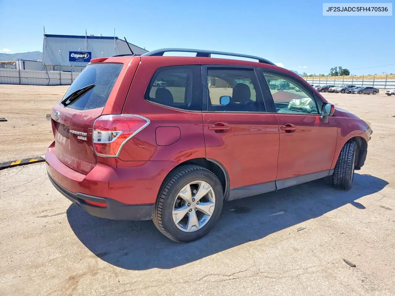 2015 Subaru Forester 2.5I Premium VIN: JF2SJADC5FH470536 Lot: 61085316