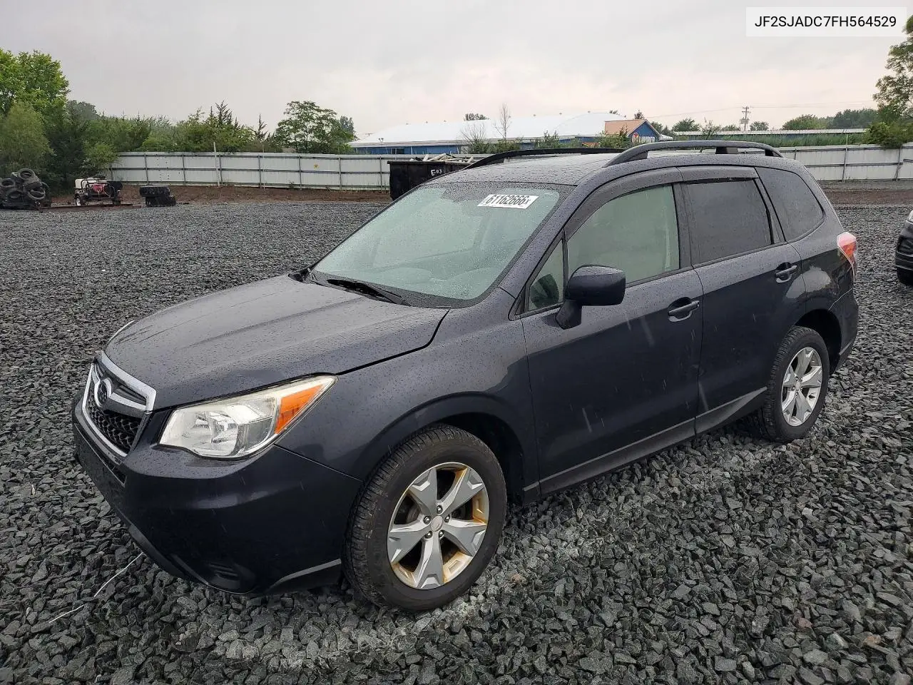 2015 Subaru Forester 2.5I Premium VIN: JF2SJADC7FH564529 Lot: 61162666
