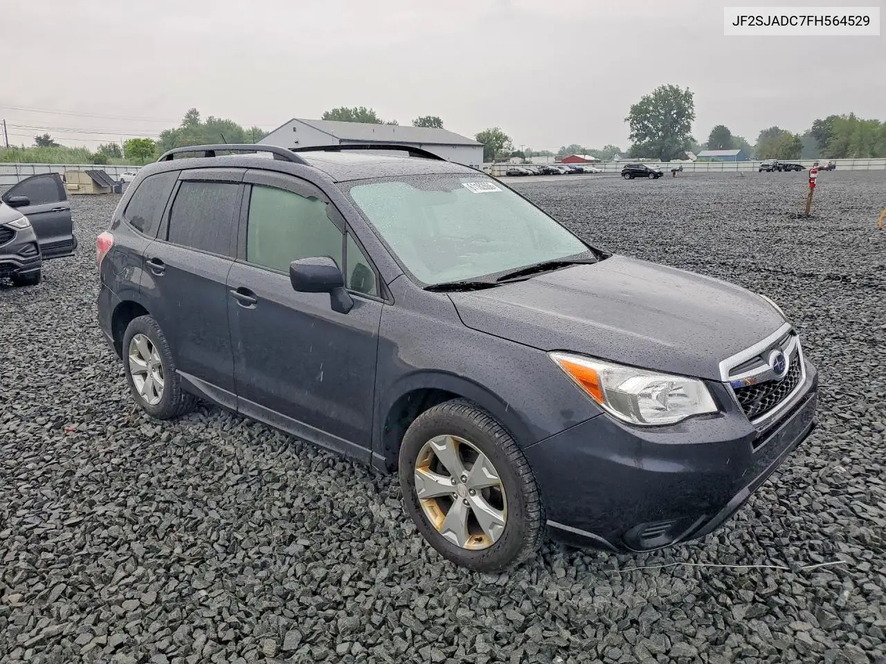 2015 Subaru Forester 2.5I Premium VIN: JF2SJADC7FH564529 Lot: 61162666