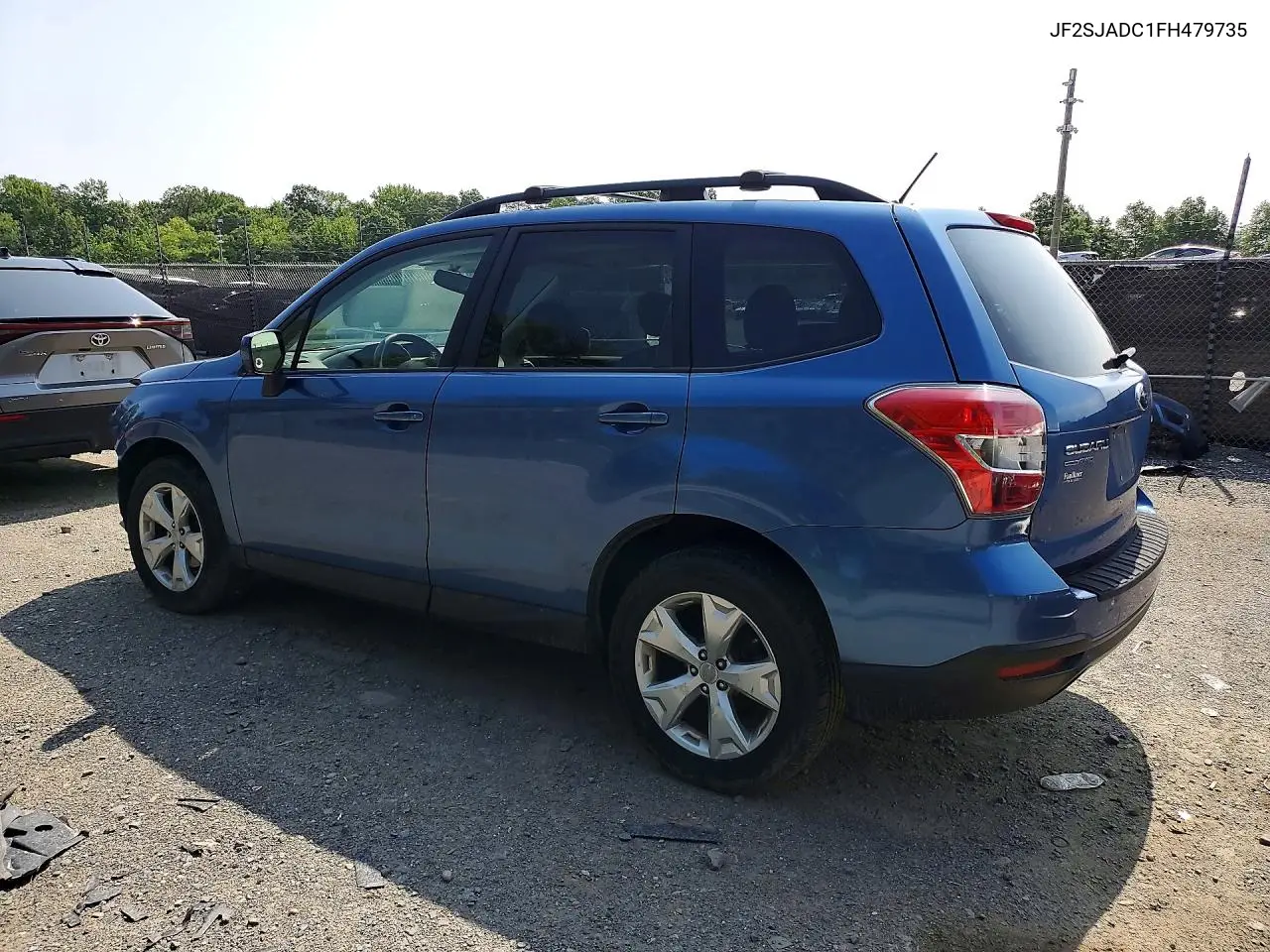2015 Subaru Forester 2.5I Premium VIN: JF2SJADC1FH479735 Lot: 61281006