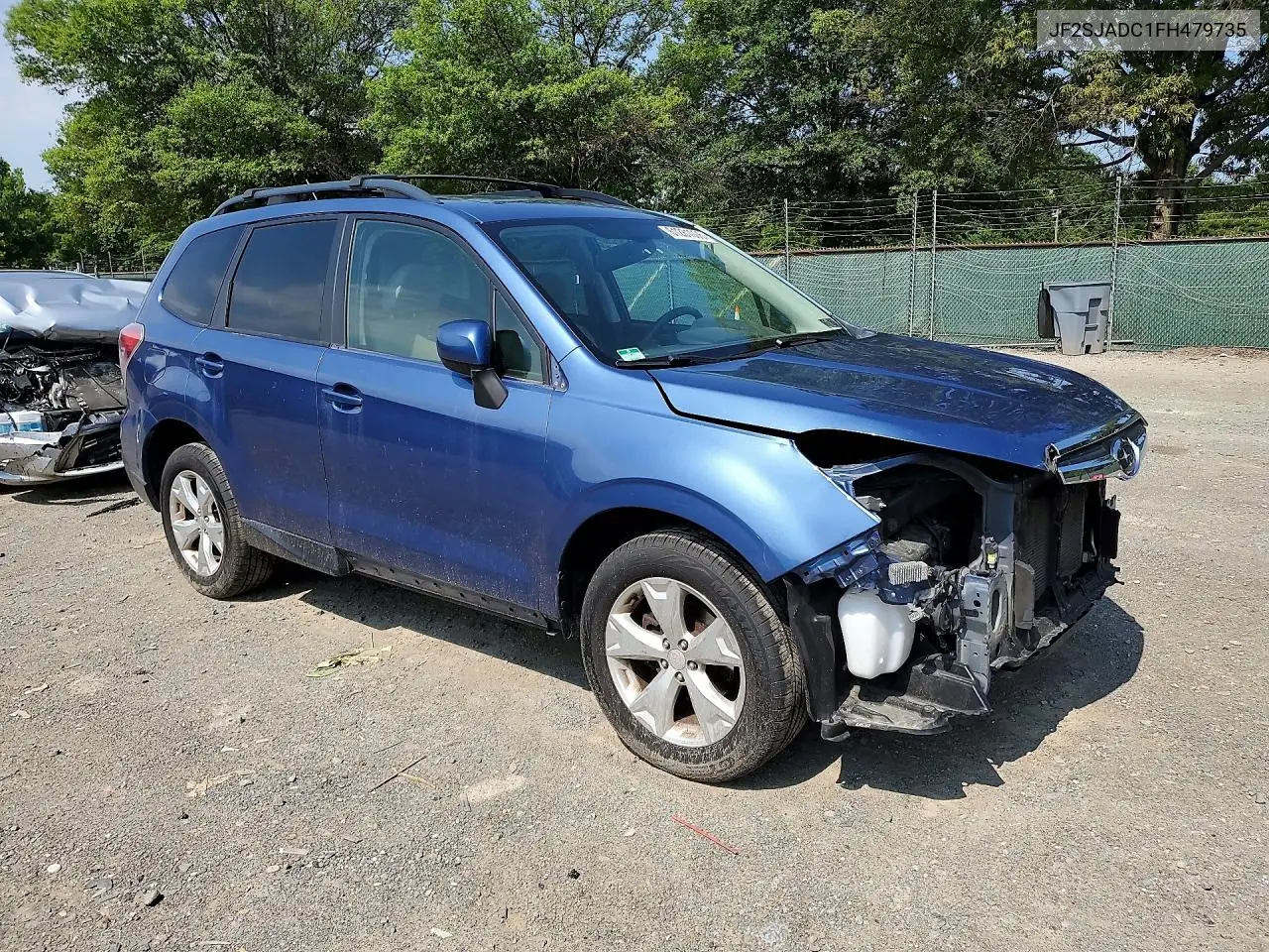 2015 Subaru Forester 2.5I Premium VIN: JF2SJADC1FH479735 Lot: 61281006