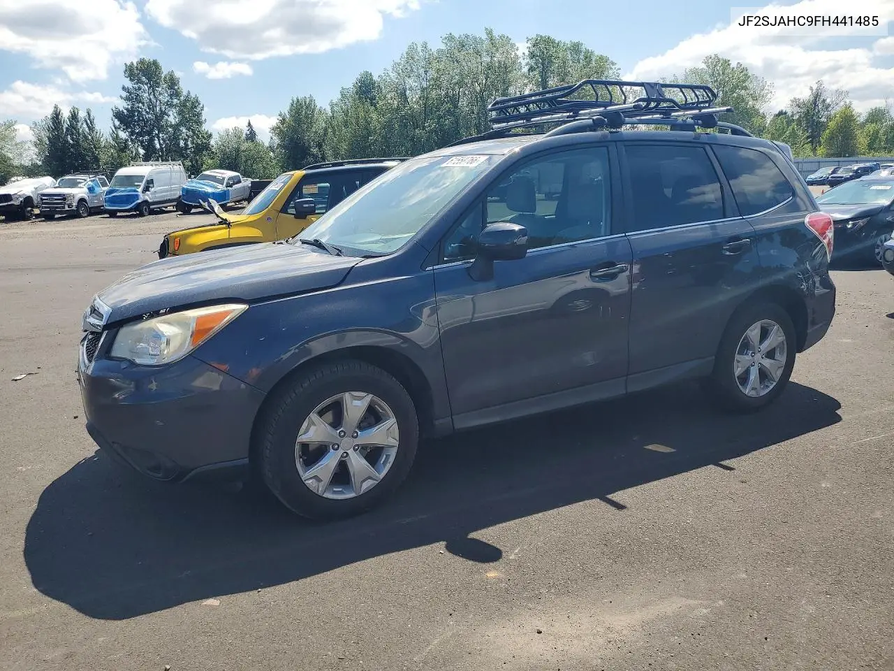 2015 Subaru Forester 2.5I Limited VIN: JF2SJAHC9FH441485 Lot: 61558766