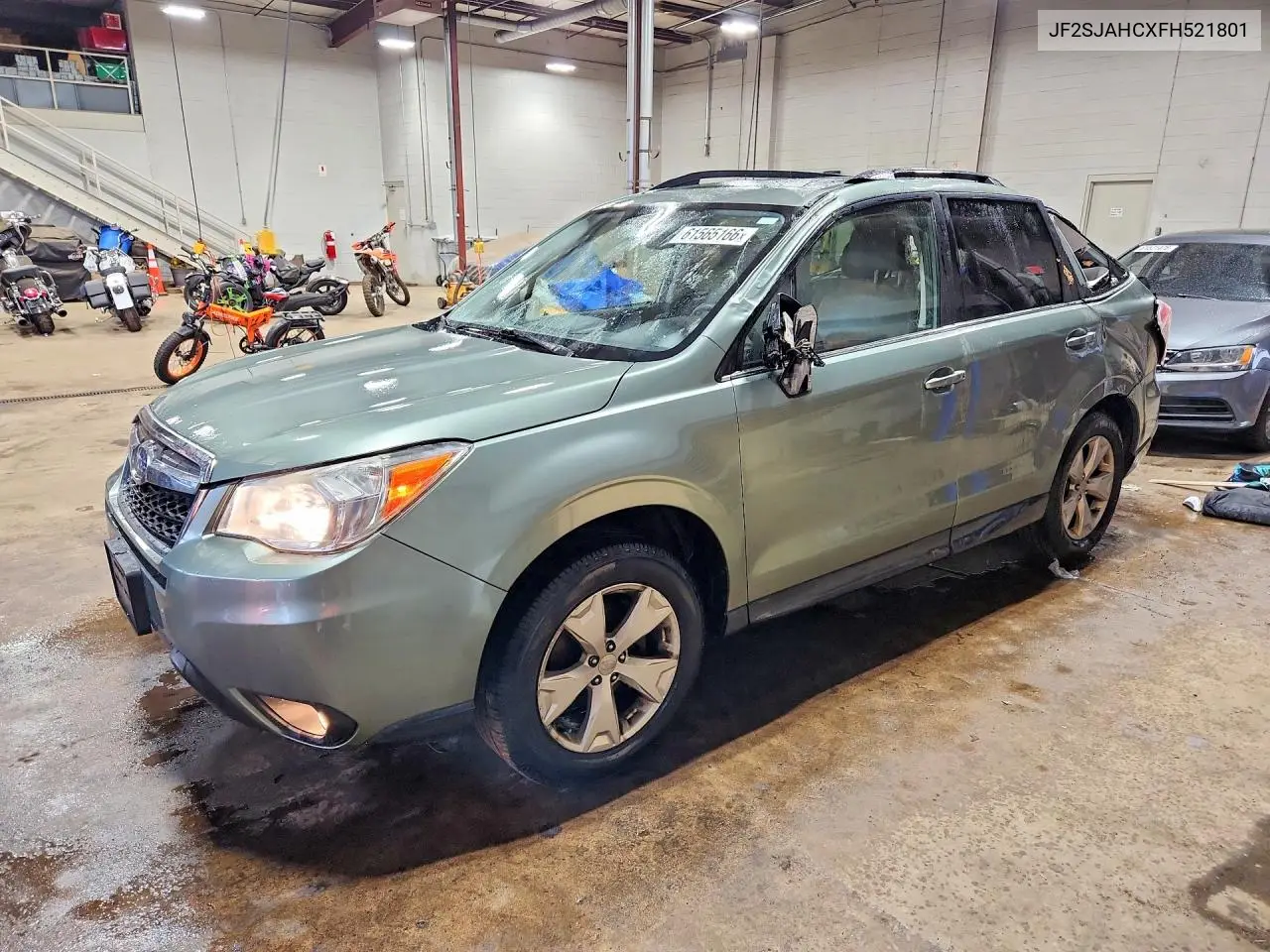 2015 Subaru Forester 2.5I Limited VIN: JF2SJAHCXFH521801 Lot: 61565166