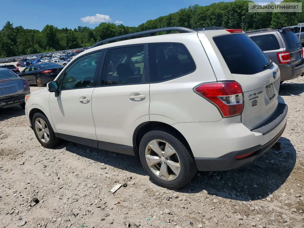 2015 Subaru Forester 2.5I Premium VIN: JF2SJADC1FH468587 Lot: 61587066