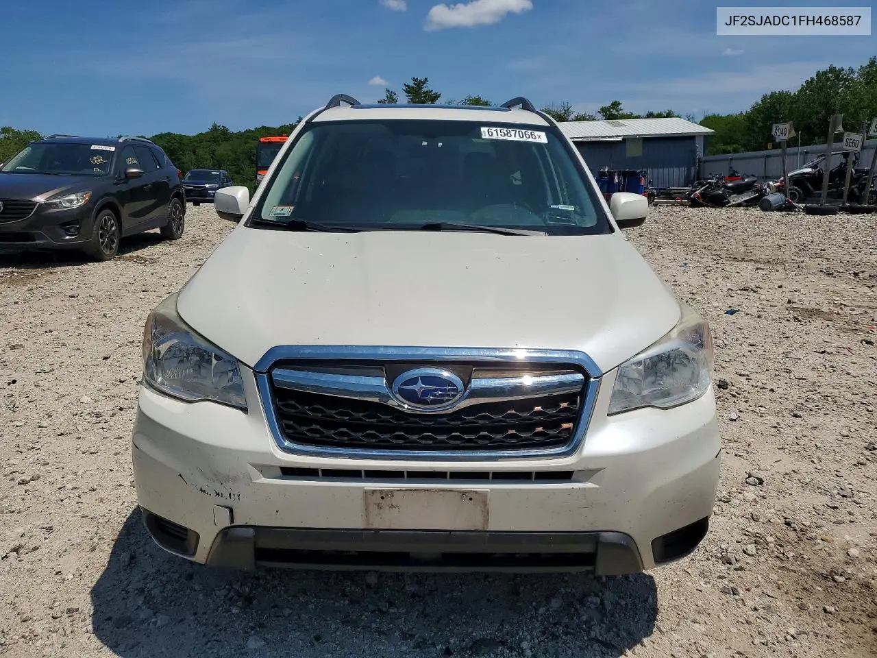 2015 Subaru Forester 2.5I Premium VIN: JF2SJADC1FH468587 Lot: 61587066