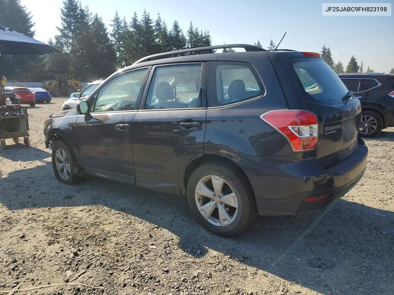 2015 Subaru Forester 2.5I VIN: JF2SJABC9FH823198 Lot: 61615136