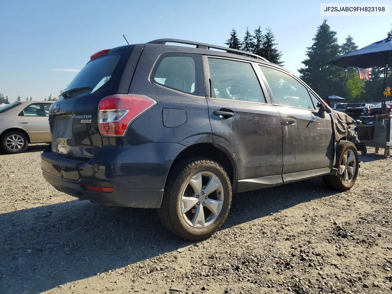 2015 Subaru Forester 2.5I VIN: JF2SJABC9FH823198 Lot: 61615136