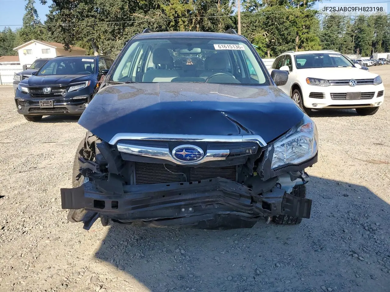 2015 Subaru Forester 2.5I VIN: JF2SJABC9FH823198 Lot: 61615136