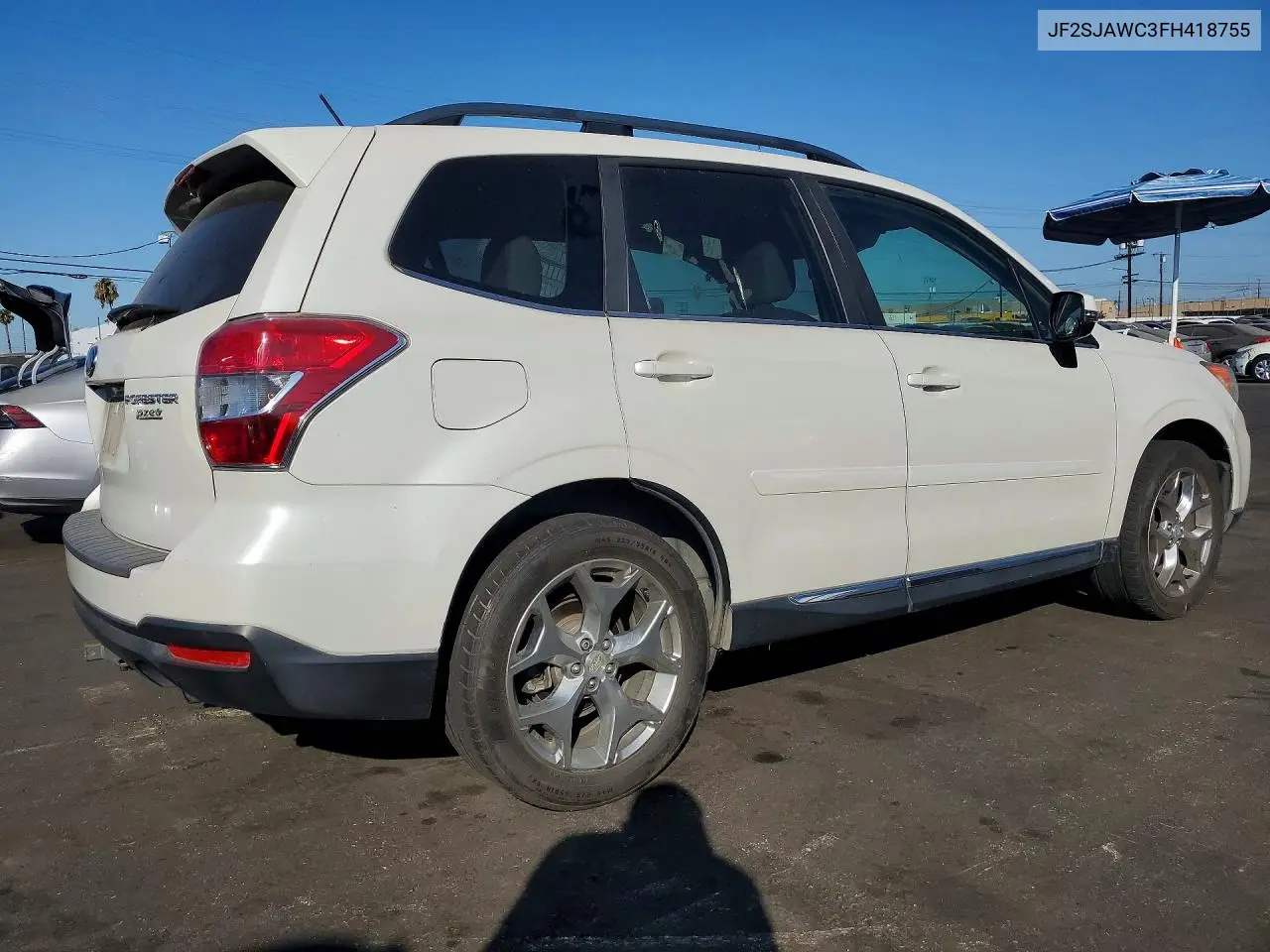 2015 Subaru Forester 2.5I Touring VIN: JF2SJAWC3FH418755 Lot: 61629266