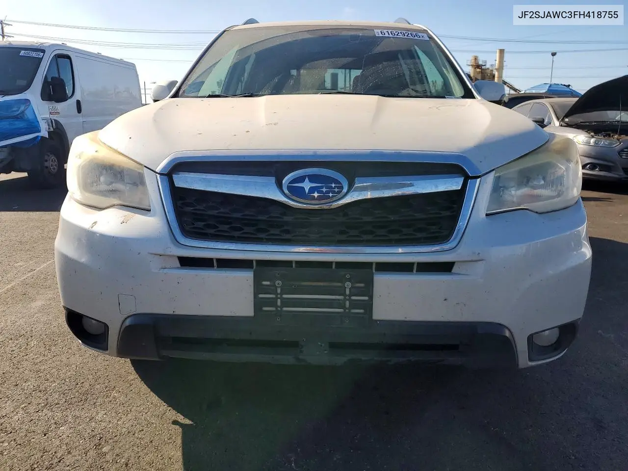 2015 Subaru Forester 2.5I Touring VIN: JF2SJAWC3FH418755 Lot: 61629266