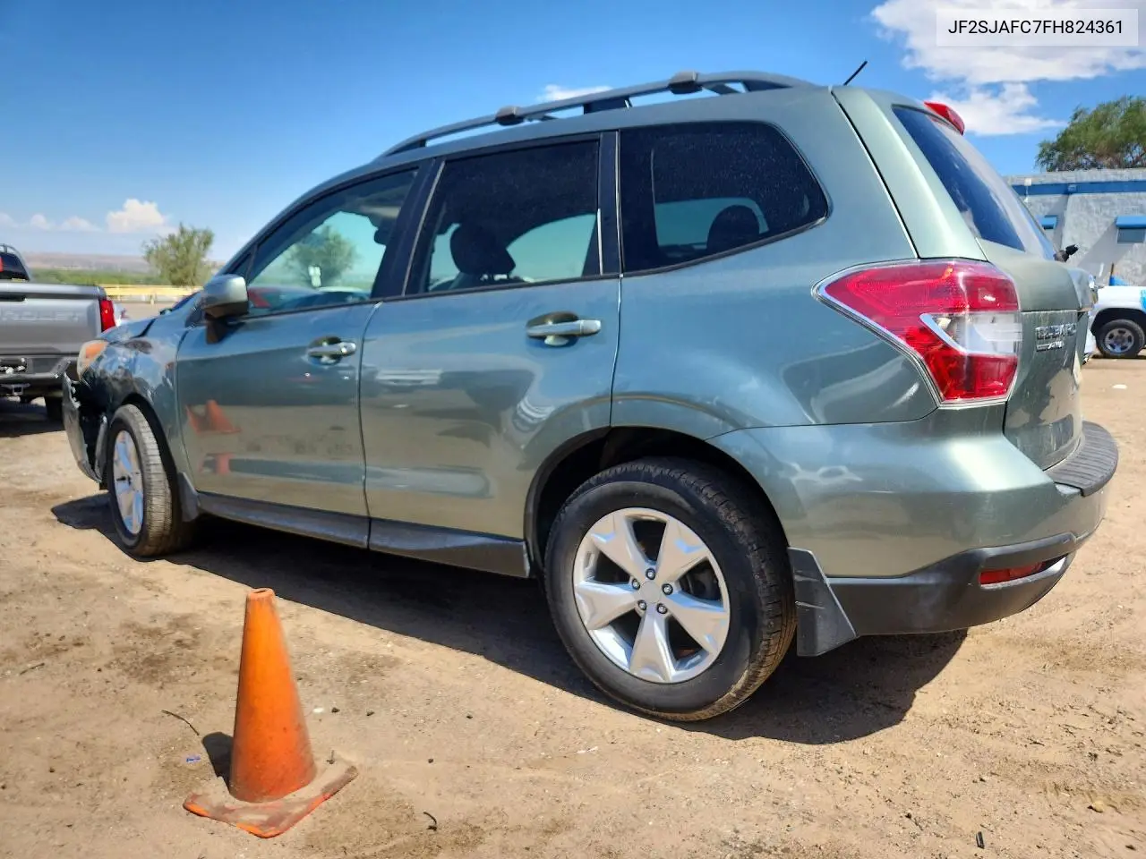 2015 Subaru Forester 2.5I Premium VIN: JF2SJAFC7FH824361 Lot: 61688946