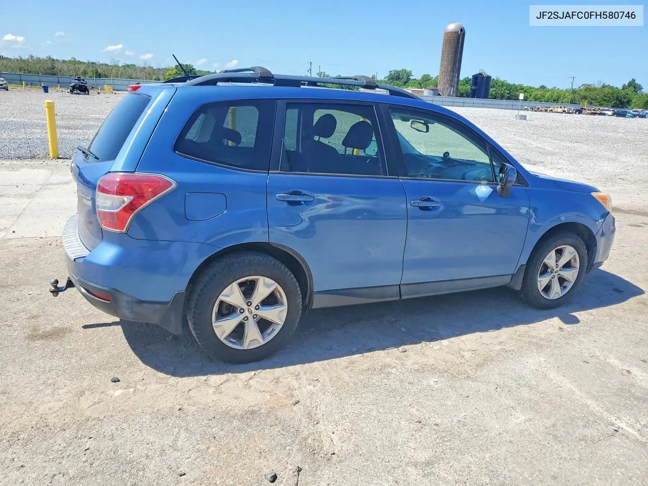 2015 Subaru Forester 2.5I Premium VIN: JF2SJAFC0FH580746 Lot: 61694316