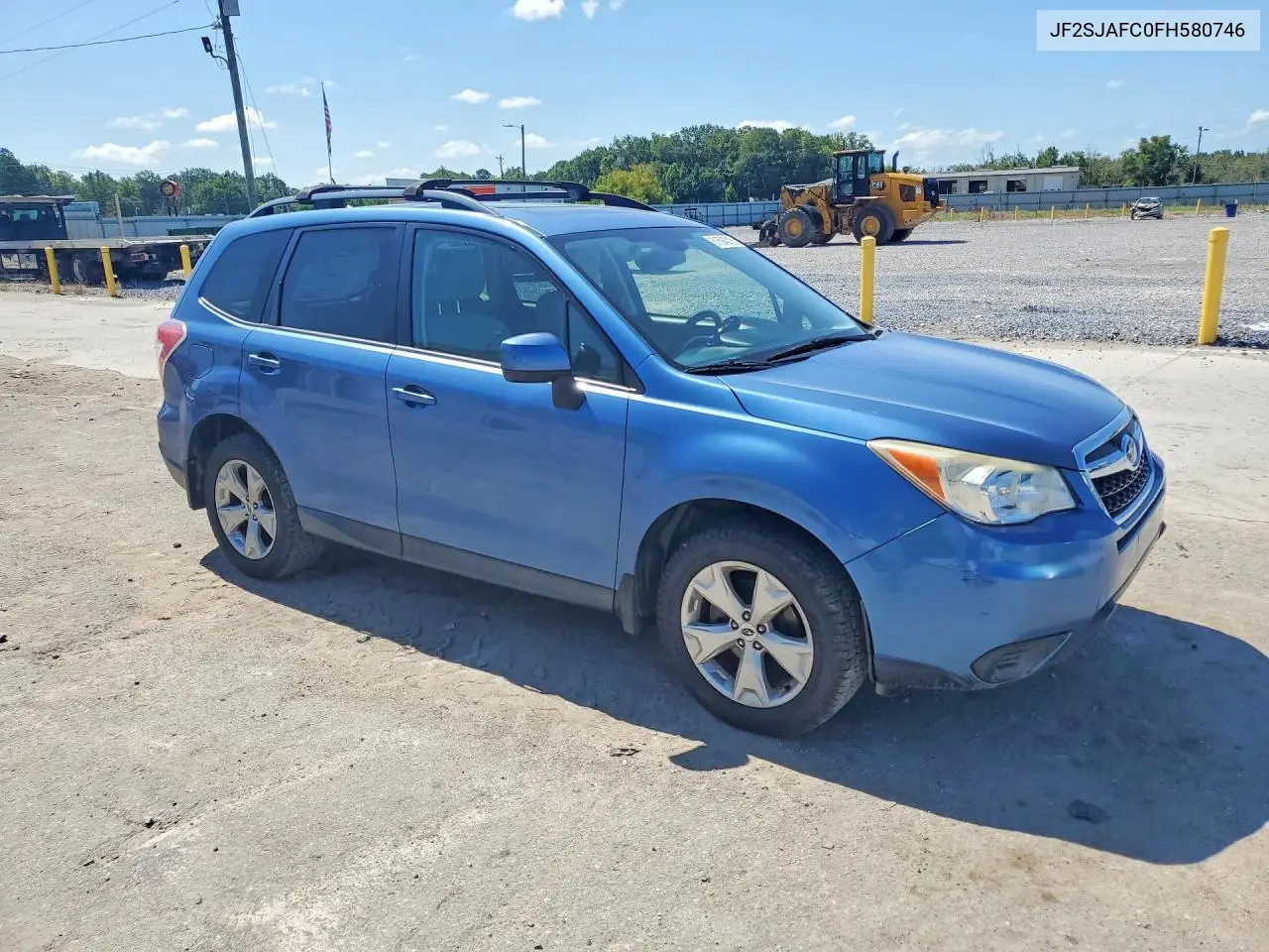 2015 Subaru Forester 2.5I Premium VIN: JF2SJAFC0FH580746 Lot: 61694316