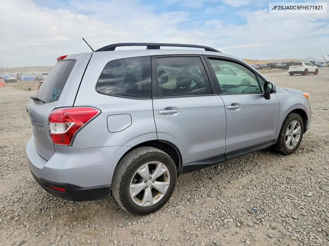 2015 Subaru Forester 2.5I Premium VIN: JF2SJADC5FH571821 Lot: 61792346