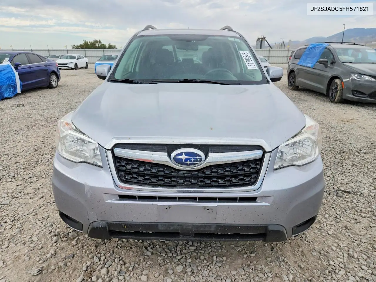 2015 Subaru Forester 2.5I Premium VIN: JF2SJADC5FH571821 Lot: 61792346