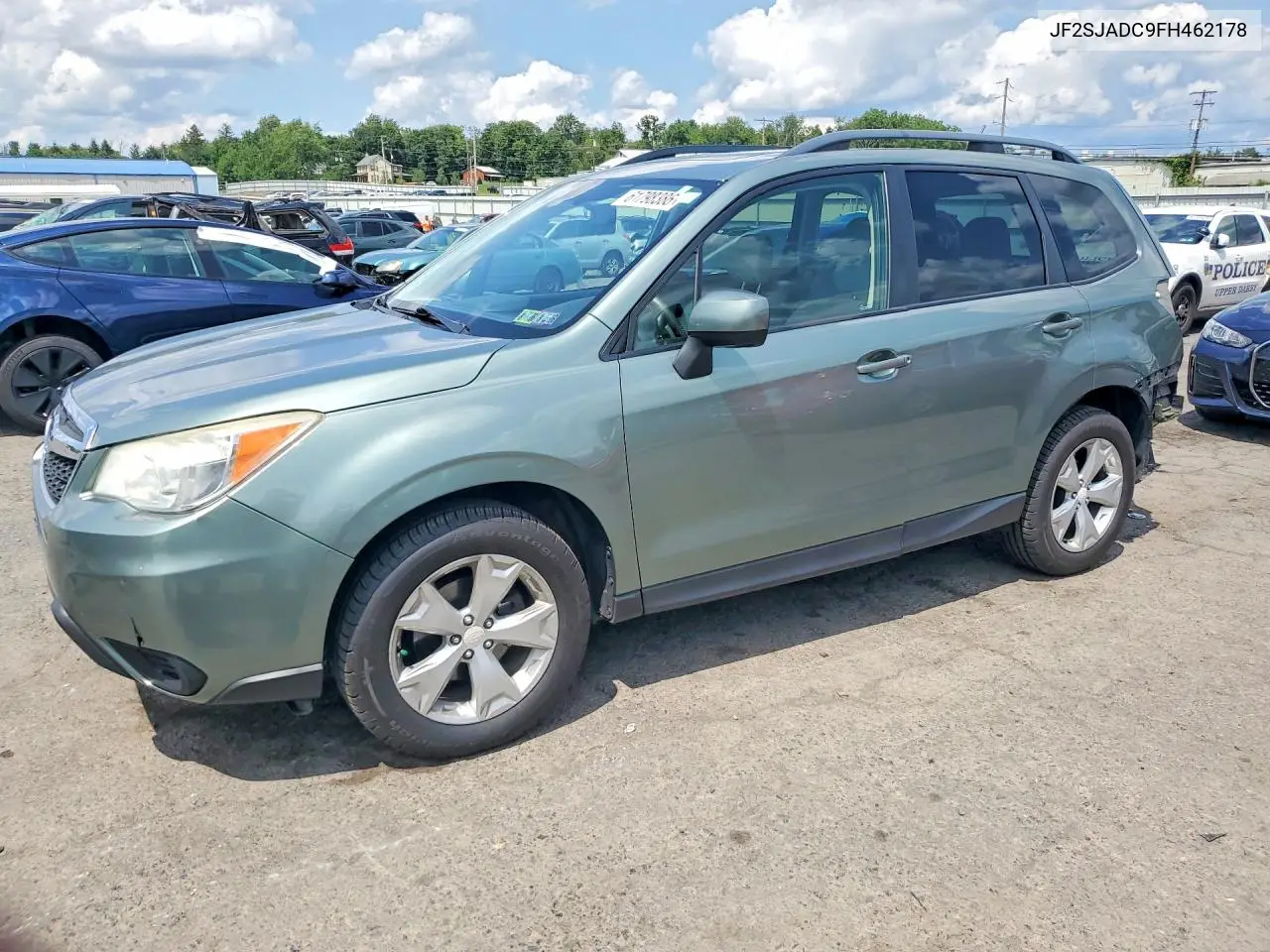2015 Subaru Forester 2.5I Premium VIN: JF2SJADC9FH462178 Lot: 61798386
