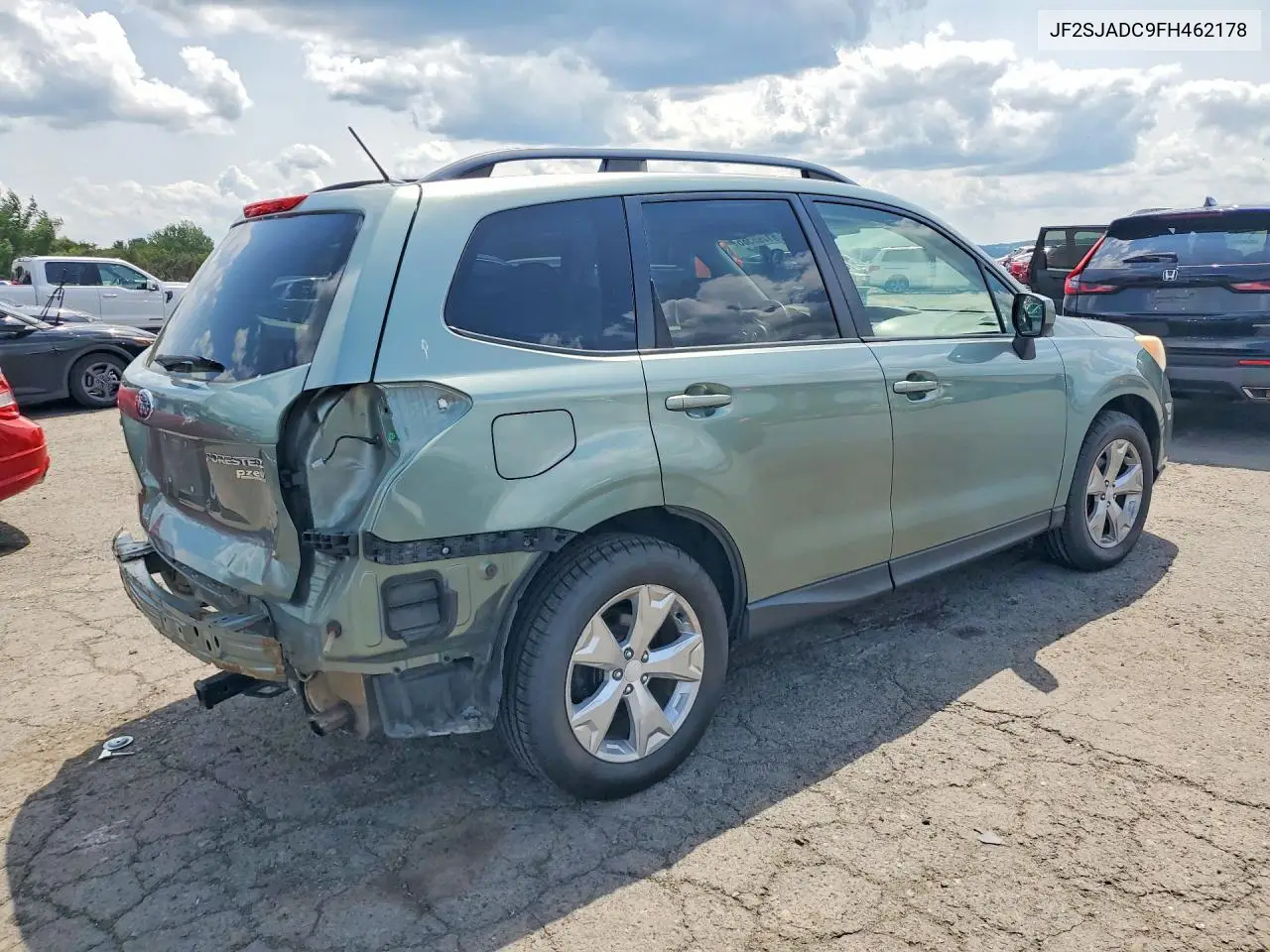2015 Subaru Forester 2.5I Premium VIN: JF2SJADC9FH462178 Lot: 61798386