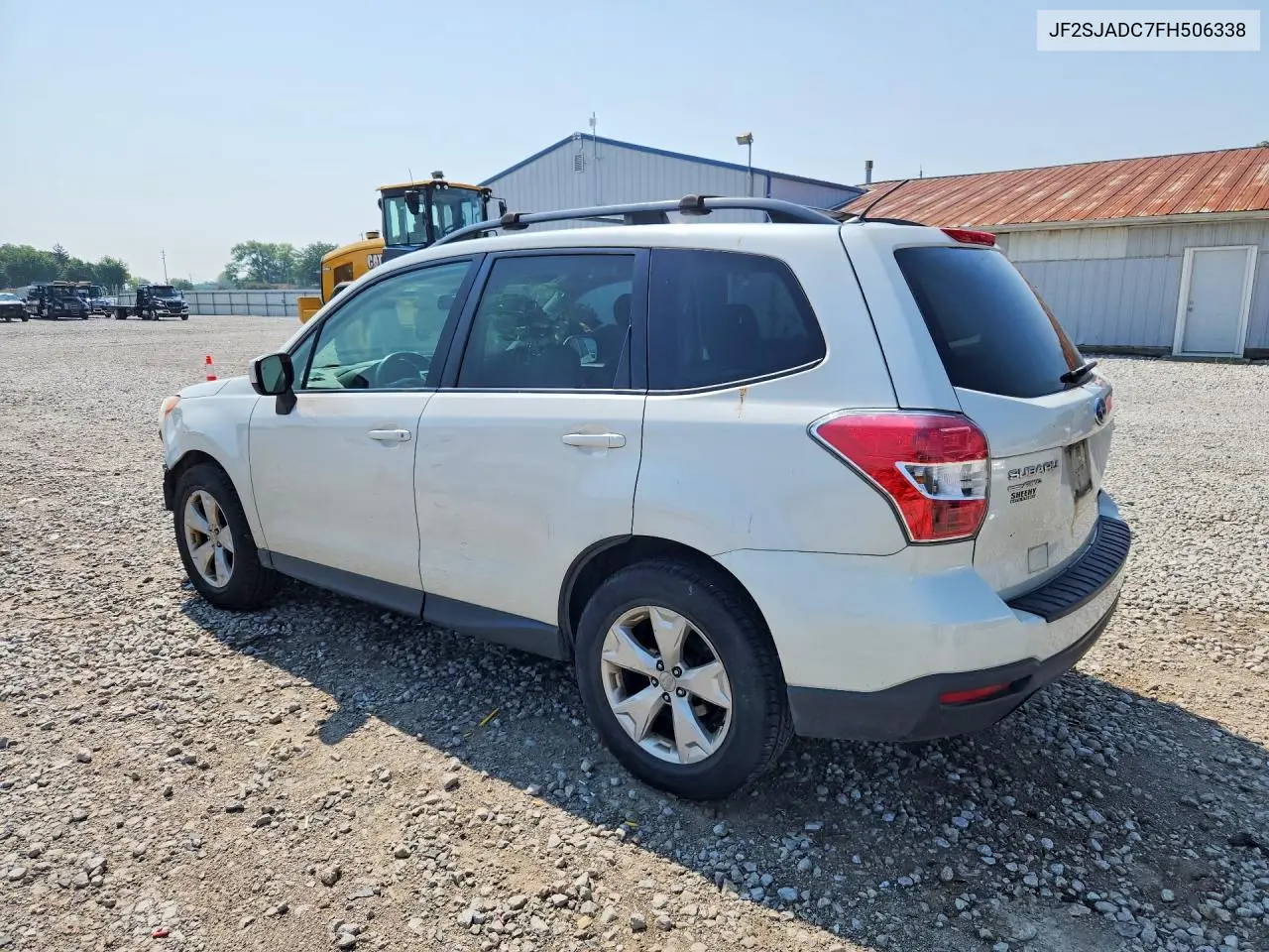 2015 Subaru Forester 2.5I Premium VIN: JF2SJADC7FH506338 Lot: 61881116
