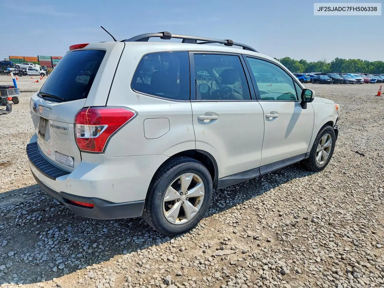 2015 Subaru Forester 2.5I Premium VIN: JF2SJADC7FH506338 Lot: 61881116