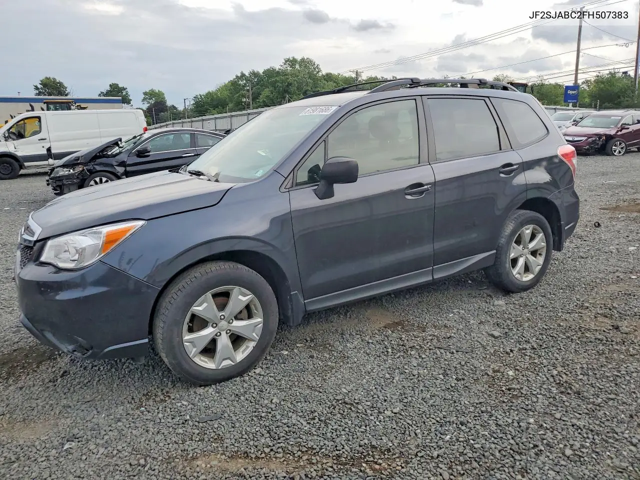 2015 Subaru Forester 2.5I VIN: JF2SJABC2FH507383 Lot: 61981686
