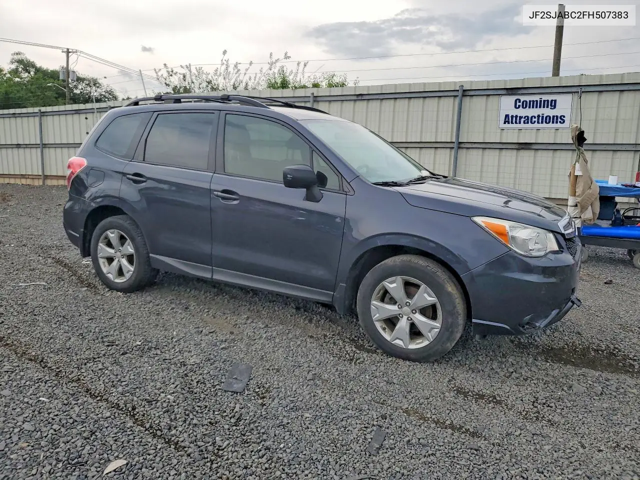 2015 Subaru Forester 2.5I VIN: JF2SJABC2FH507383 Lot: 61981686