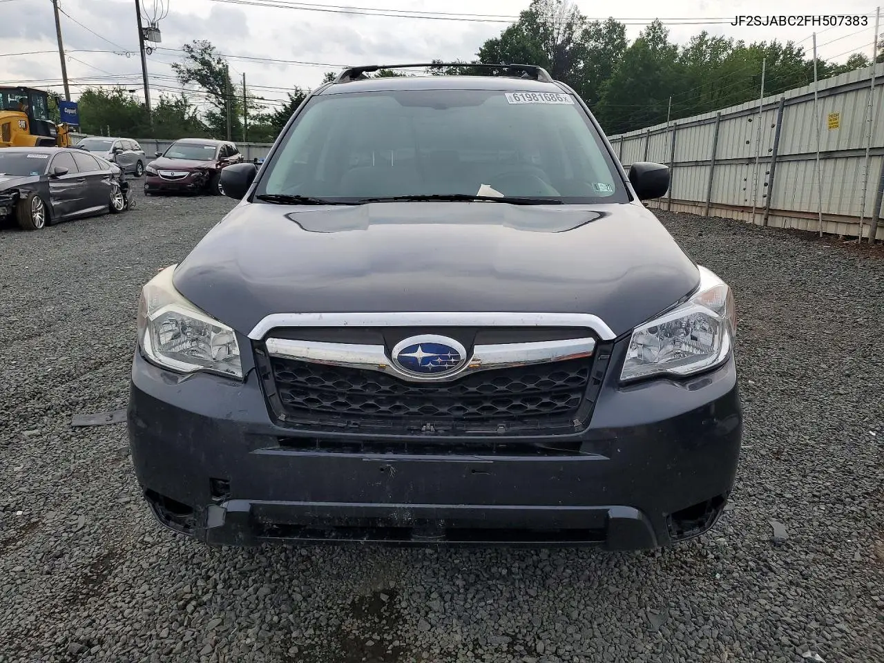 2015 Subaru Forester 2.5I VIN: JF2SJABC2FH507383 Lot: 61981686