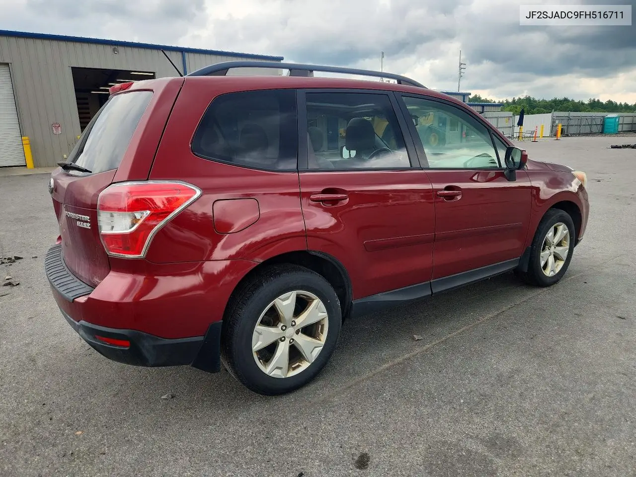 2015 Subaru Forester 2.5I Premium VIN: JF2SJADC9FH516711 Lot: 62290956