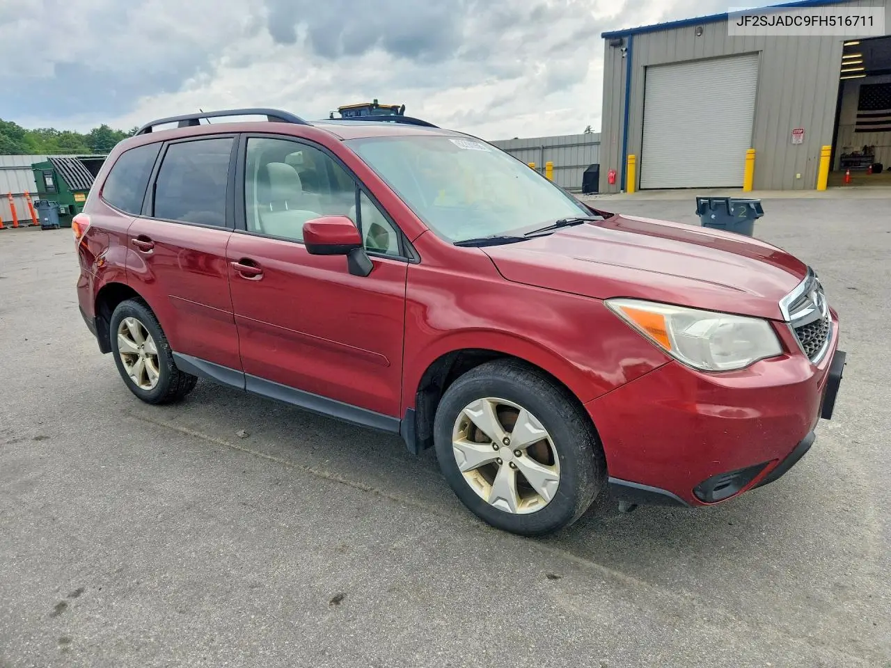 2015 Subaru Forester 2.5I Premium VIN: JF2SJADC9FH516711 Lot: 62290956