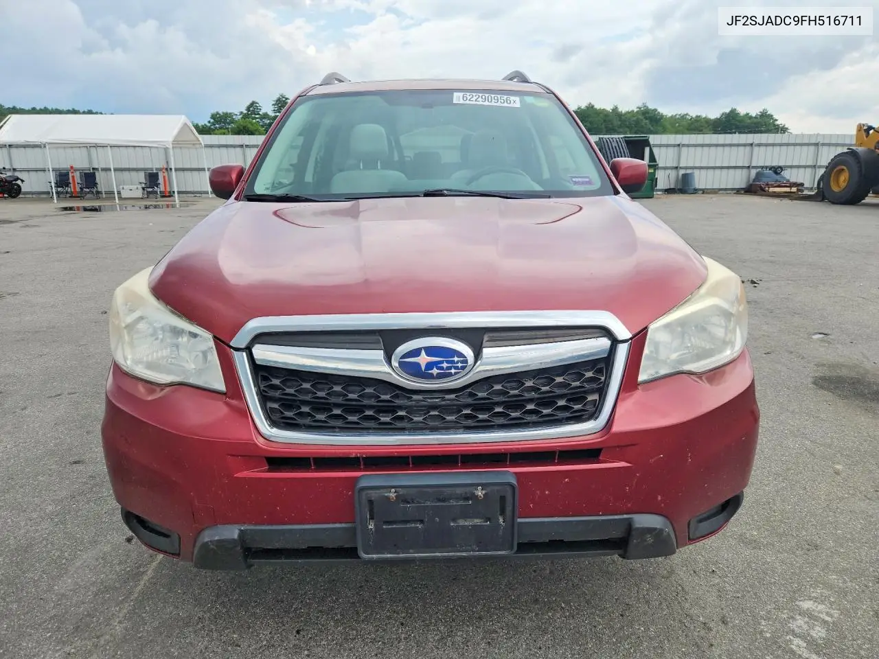 2015 Subaru Forester 2.5I Premium VIN: JF2SJADC9FH516711 Lot: 62290956