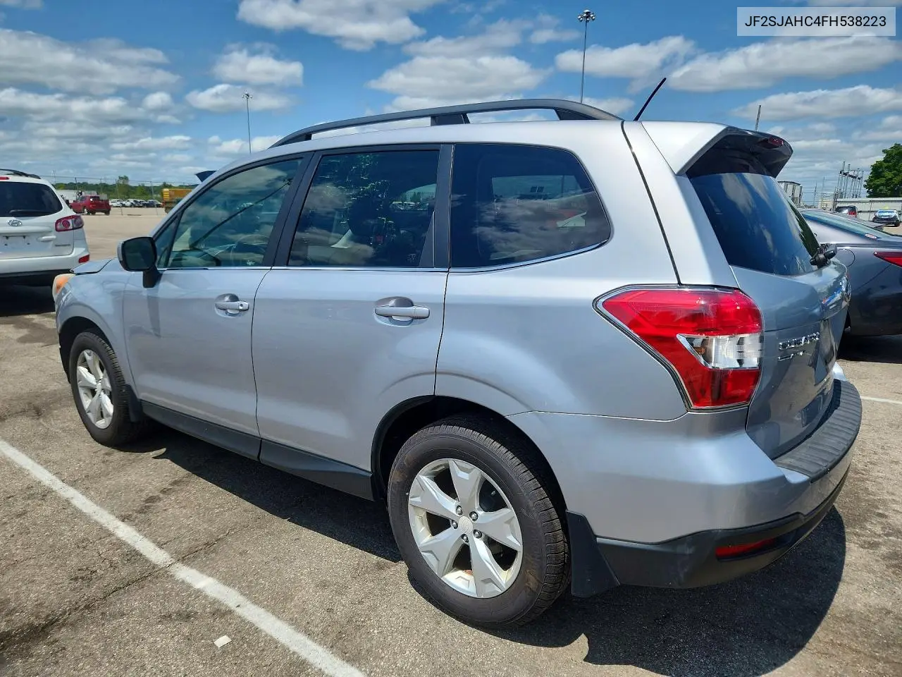 2015 Subaru Forester 2.5I Limited VIN: JF2SJAHC4FH538223 Lot: 62382336