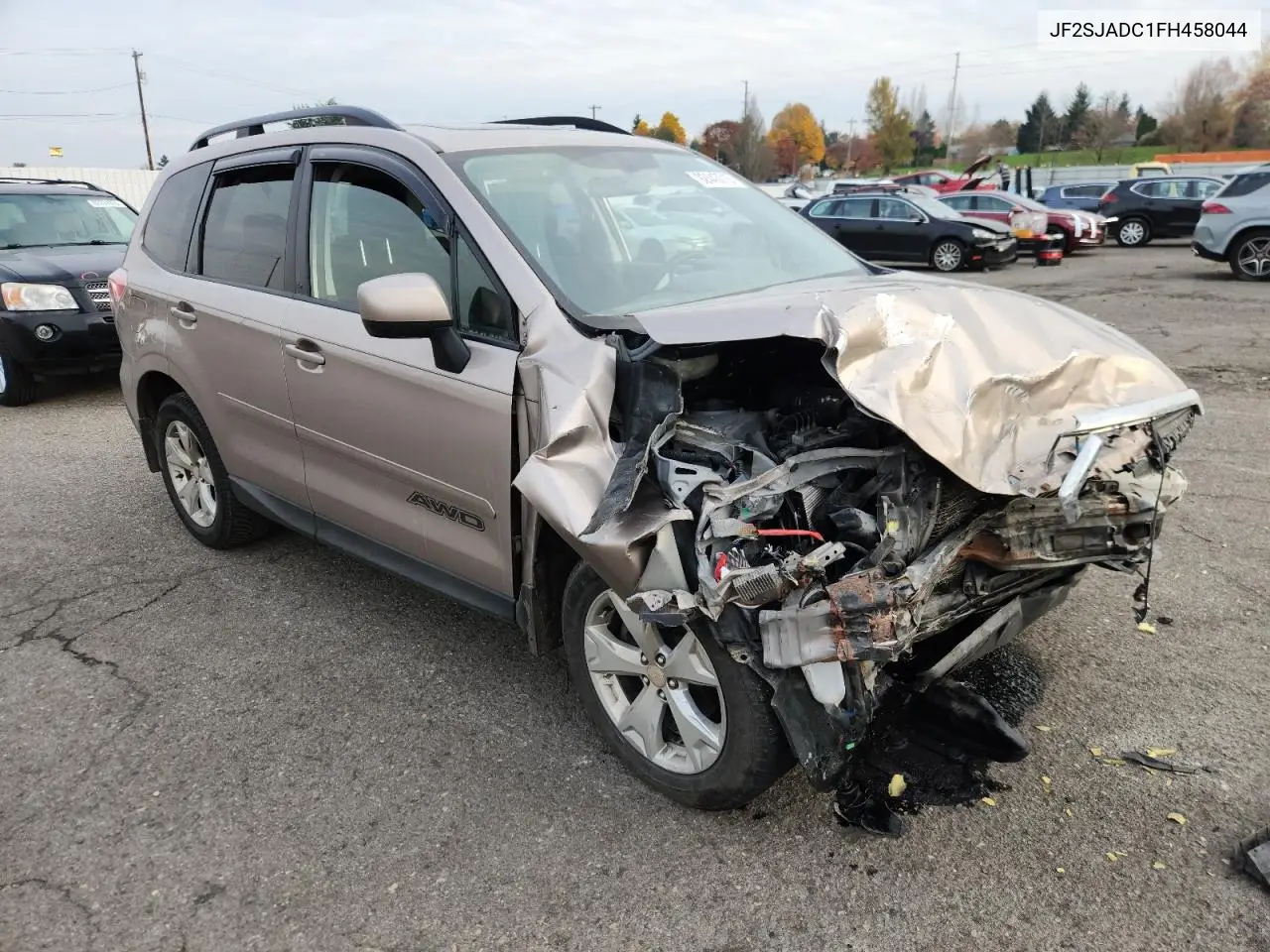 JF2SJADC1FH458044 2015 Subaru Forester 2.5I Premium