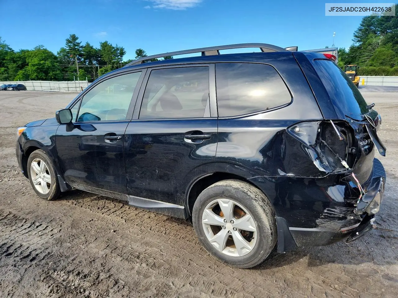 2016 Subaru Forester 2.5I Premium VIN: JF2SJADC2GH422638 Lot: 58108736