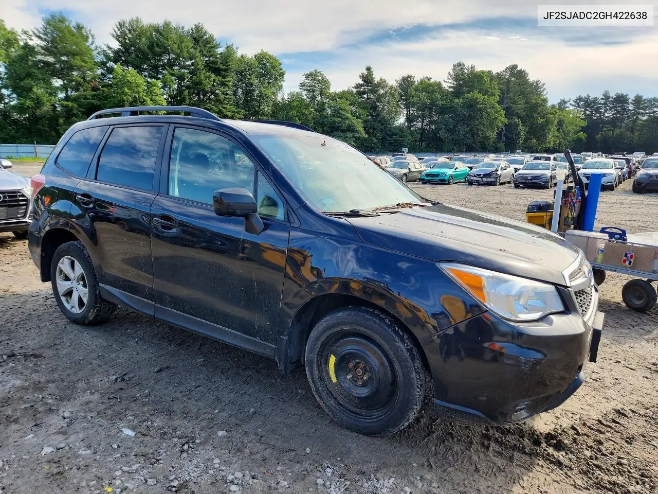 2016 Subaru Forester 2.5I Premium VIN: JF2SJADC2GH422638 Lot: 58108736