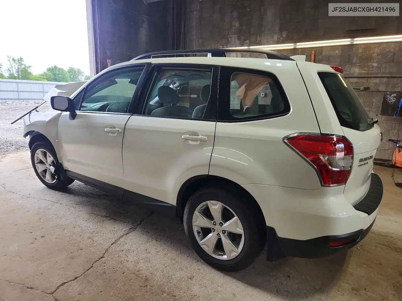 2016 Subaru Forester 2.5I VIN: JF2SJABCXGH421496 Lot: 59960546