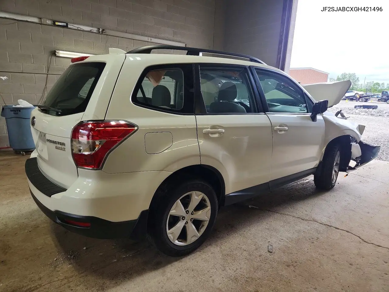 2016 Subaru Forester 2.5I VIN: JF2SJABCXGH421496 Lot: 59960546