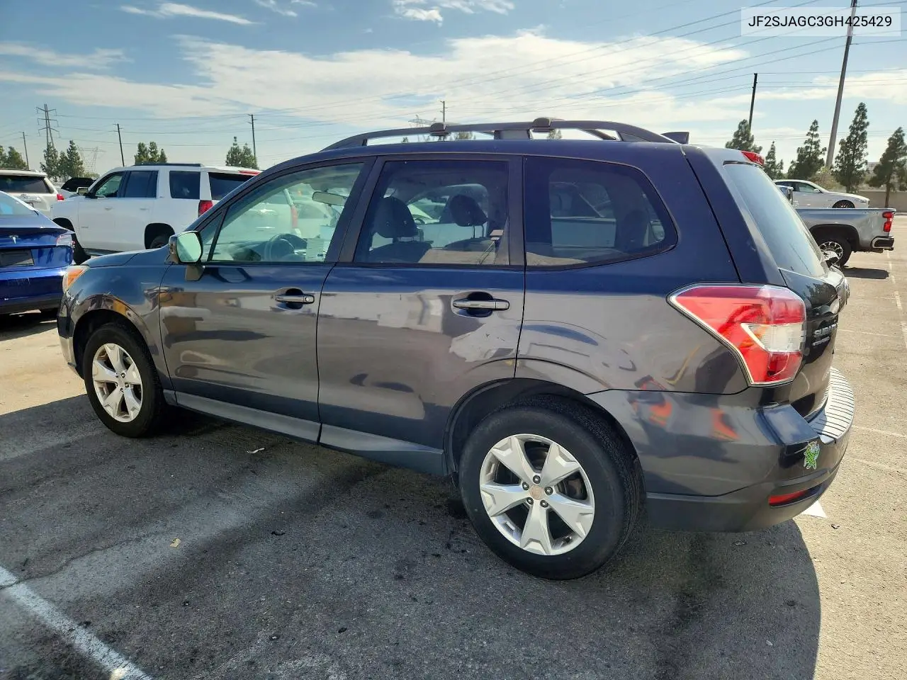2016 Subaru Forester 2.5I Premium VIN: JF2SJAGC3GH425429 Lot: 60084576