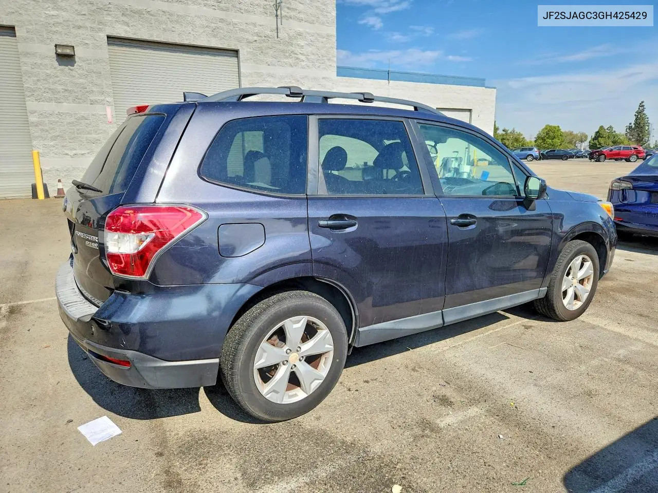 2016 Subaru Forester 2.5I Premium VIN: JF2SJAGC3GH425429 Lot: 60084576