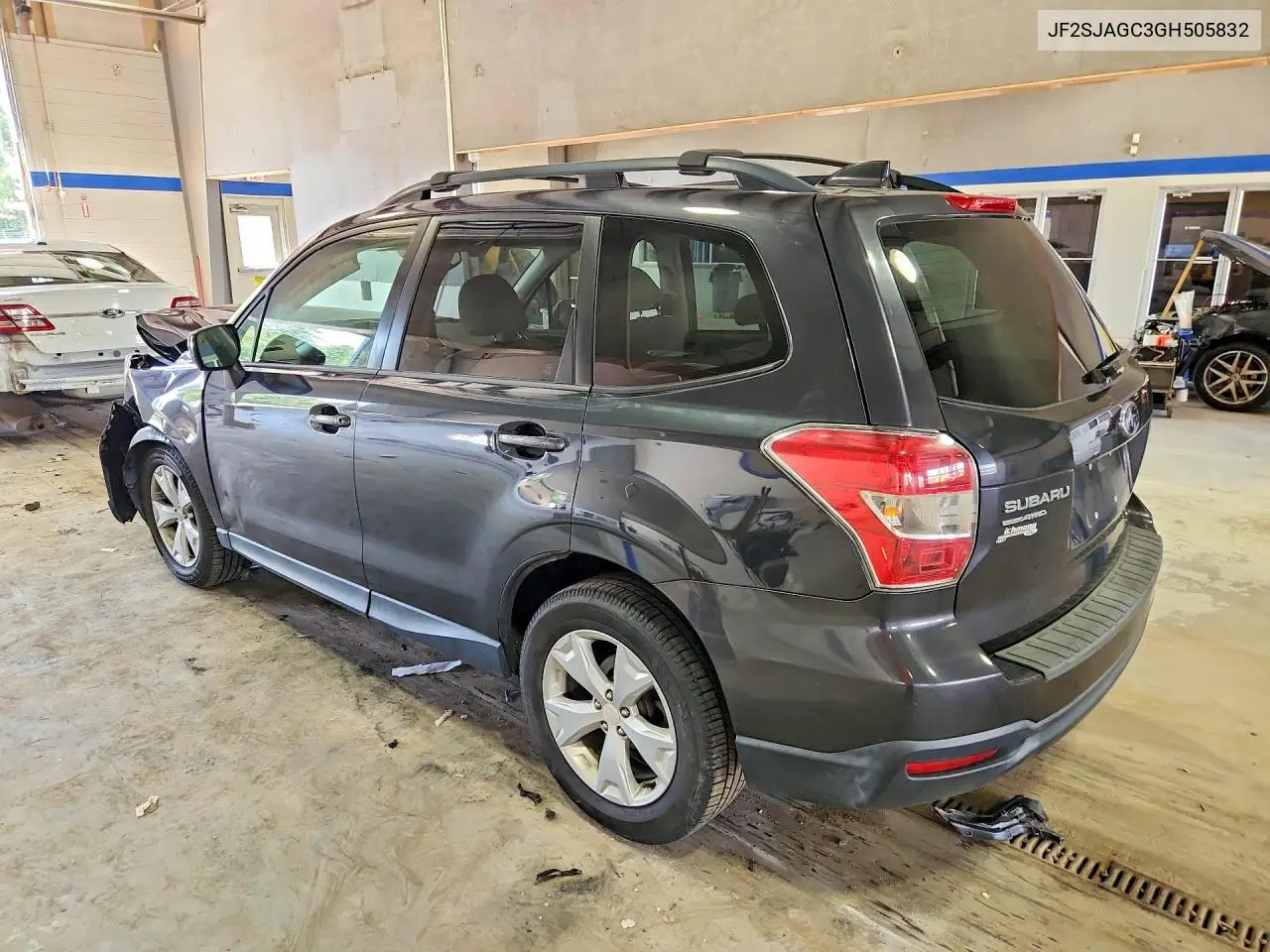 2016 Subaru Forester 2.5I Premium VIN: JF2SJAGC3GH505832 Lot: 60315836