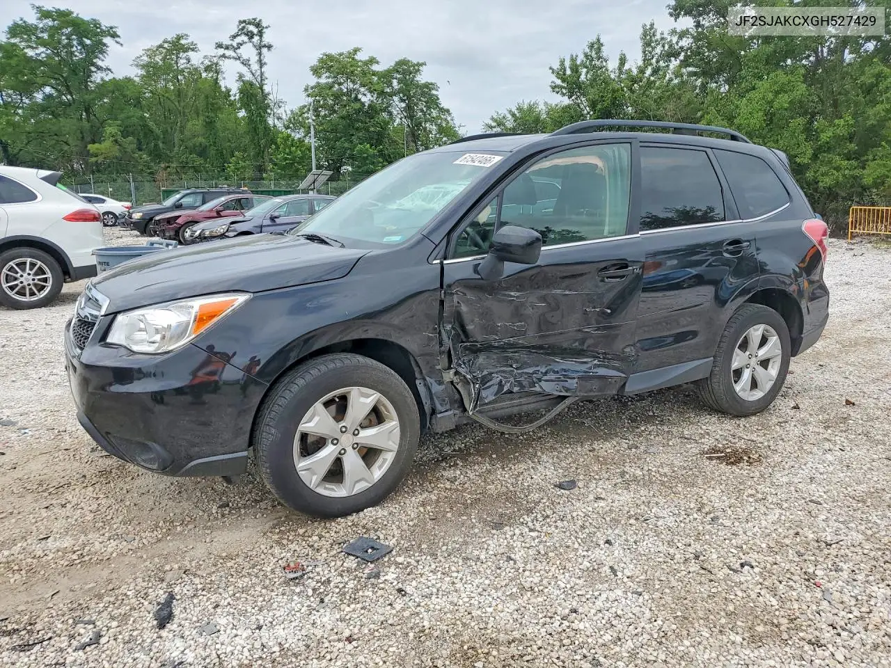 2016 Subaru Forester 2.5I Limited VIN: JF2SJAKCXGH527429 Lot: 61542466