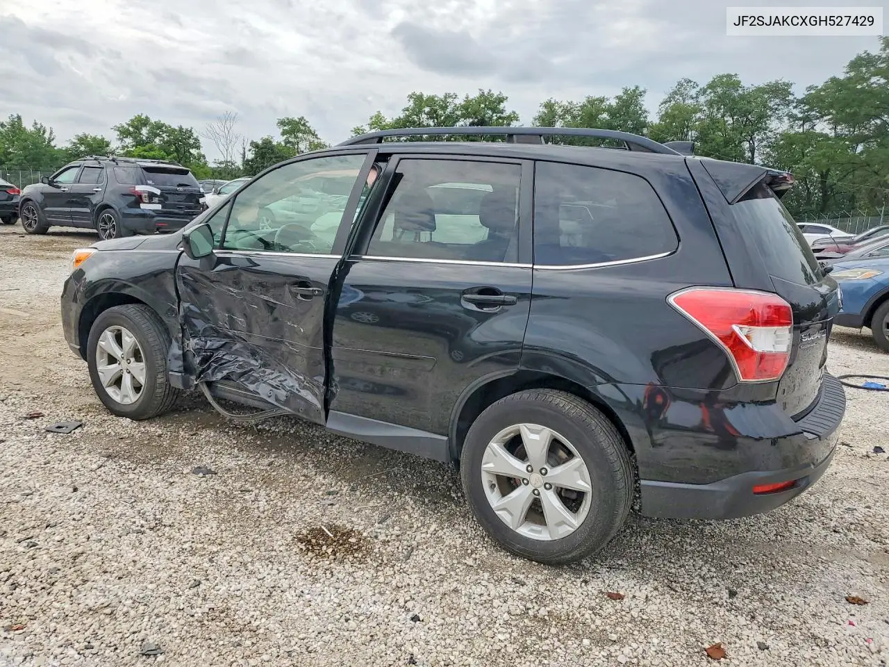 2016 Subaru Forester 2.5I Limited VIN: JF2SJAKCXGH527429 Lot: 61542466