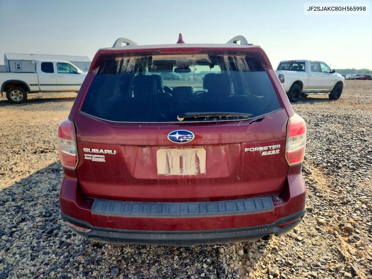 2016 Subaru Forester 2.5I Limited VIN: JF2SJAKC8GH565998 Lot: 61545136