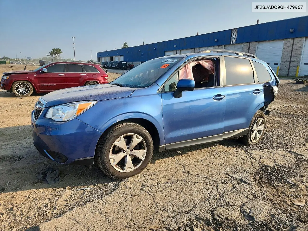 2016 Subaru Forester 2.5I Premium VIN: JF2SJADC9GH479967 Lot: 61590726
