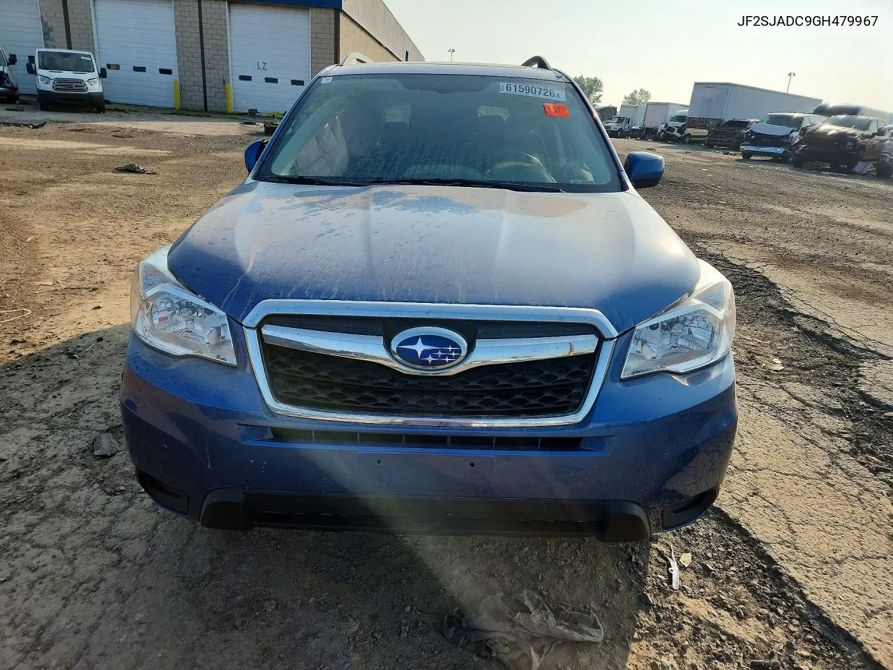 2016 Subaru Forester 2.5I Premium VIN: JF2SJADC9GH479967 Lot: 61590726