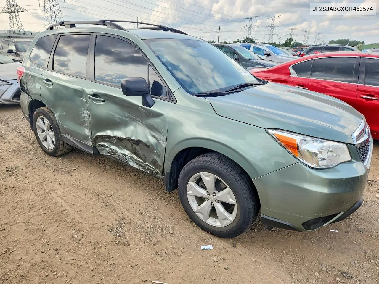 2016 Subaru Forester 2.5I VIN: JF2SJABCXGH453574 Lot: 61739096