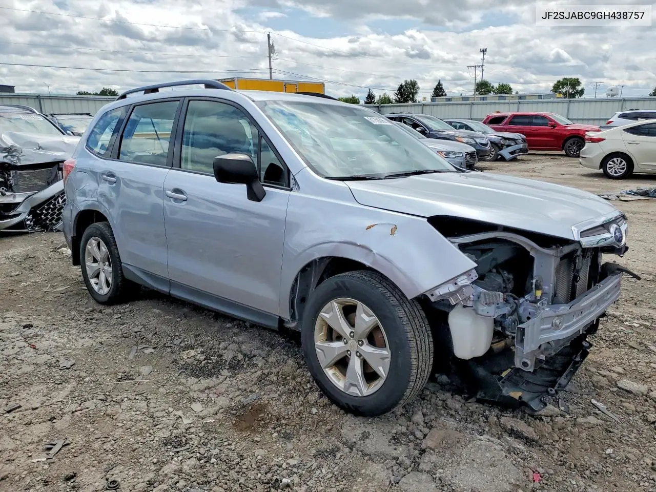 2016 Subaru Forester 2.5I VIN: JF2SJABC9GH438757 Lot: 61759396