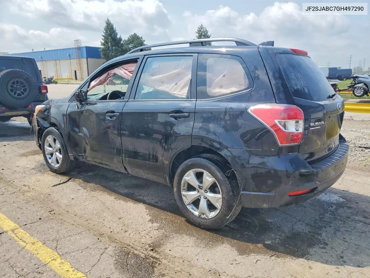 2016 Subaru Forester 2.5I VIN: JF2SJABC7GH497290 Lot: 61903846
