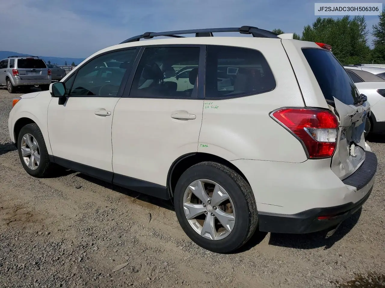 2016 Subaru Forester 2.5I Premium VIN: JF2SJADC3GH506306 Lot: 62011106