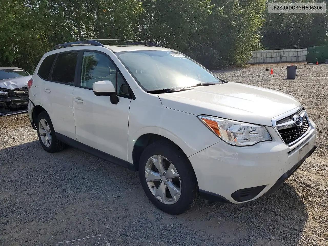 2016 Subaru Forester 2.5I Premium VIN: JF2SJADC3GH506306 Lot: 62011106