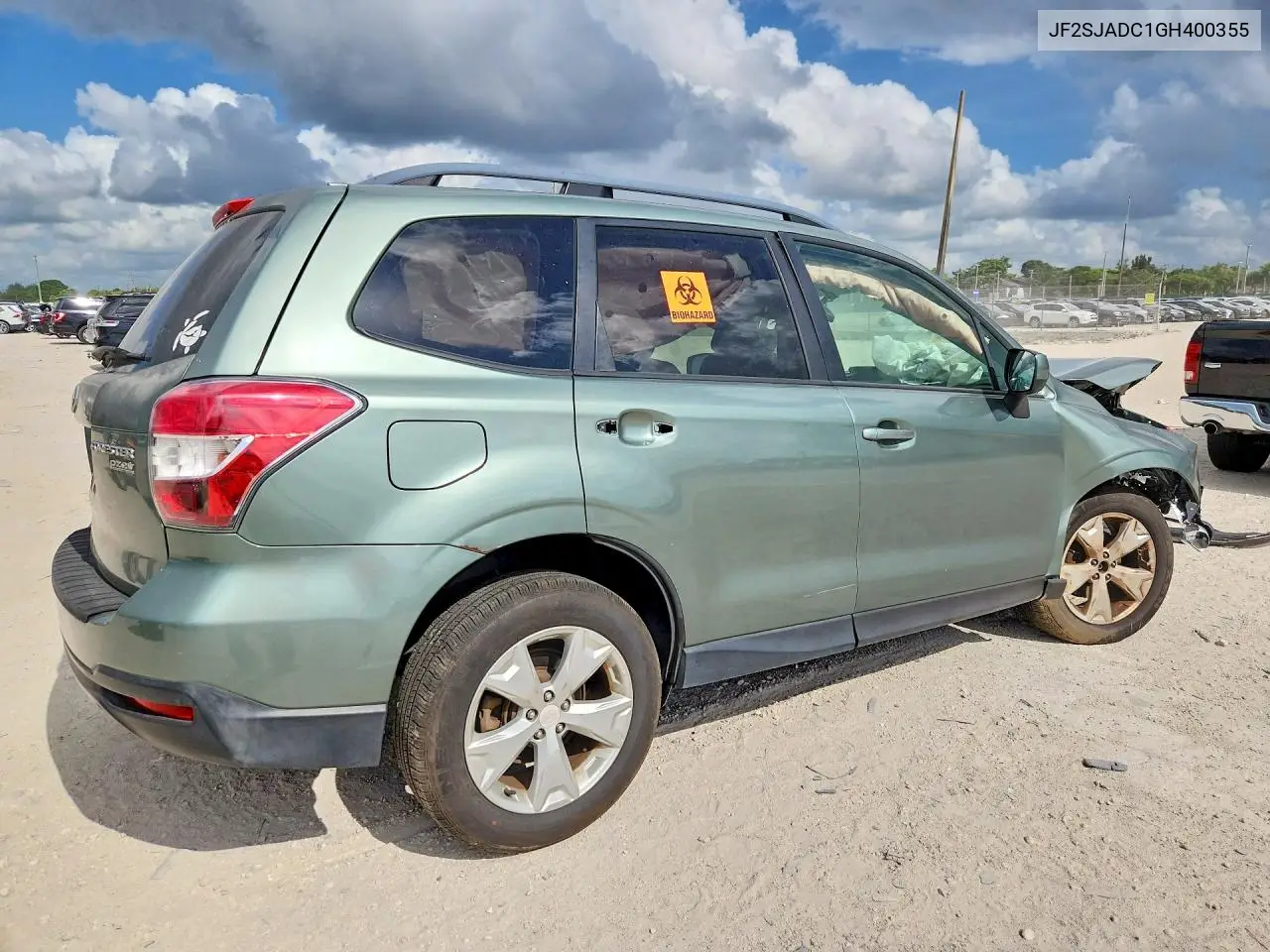2016 Subaru Forester 2.5I Premium VIN: JF2SJADC1GH400355 Lot: 62134426