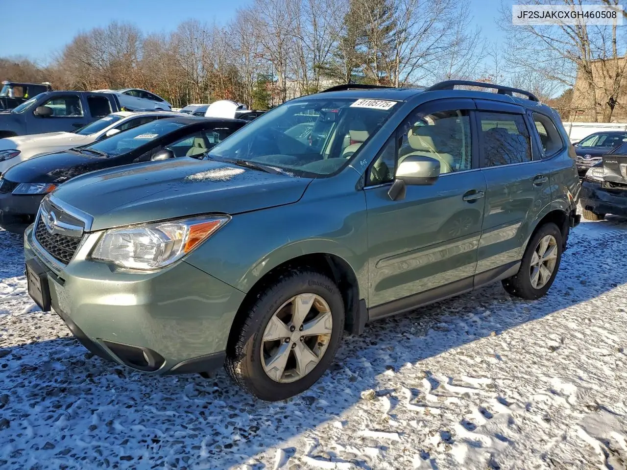 JF2SJAKCXGH460508 2016 Subaru Forester 2.5I Limited